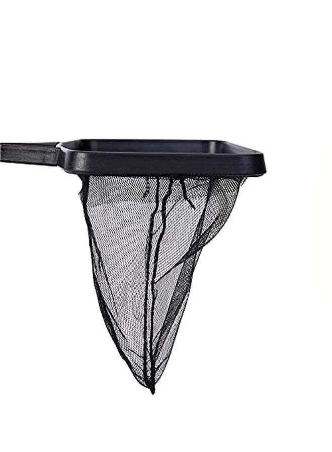 VAYINATO PetzLifeworld (6 Inch) Aquarium Black Fish Net Long with Plastic Handle - Image 3